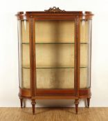 Vitrine, Louis Seize-Stil, E.19.Jh.