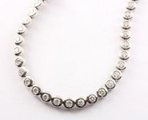 Tennis-Armband, 750/ooo, 34 Diamanten