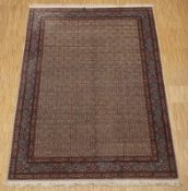 Teppich Moud, feine Knüpfung, Persien, 342 x 248, Zustand B/C