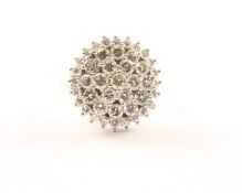 Brillantring, 750/ooo WG, 5,9g