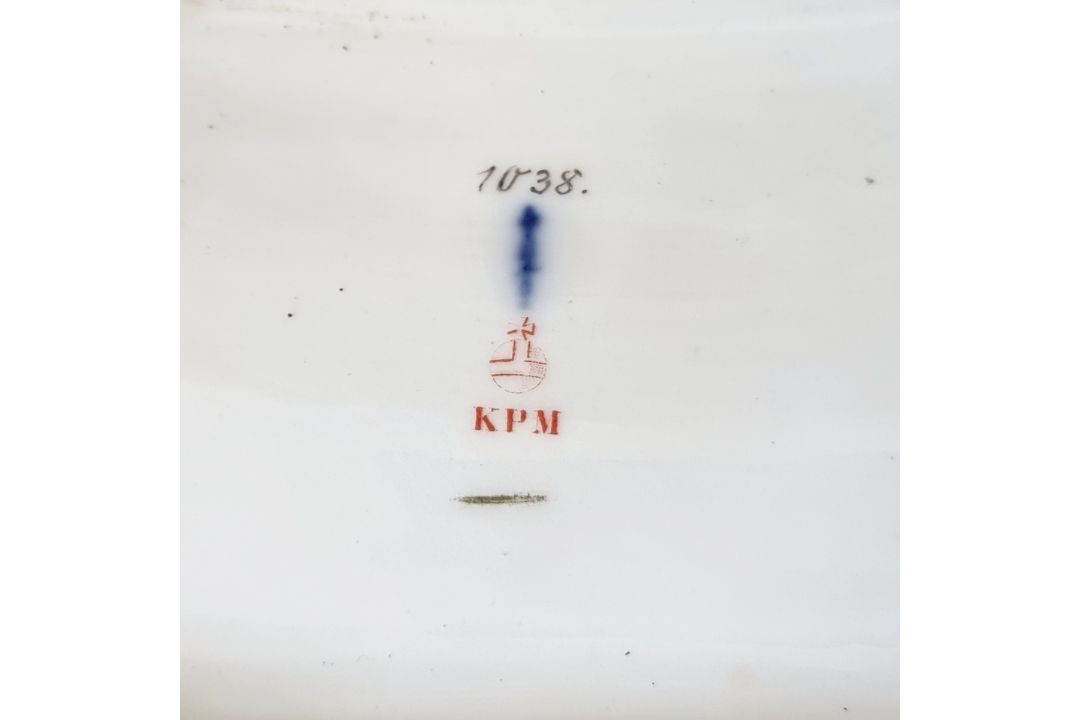 KPM Berlin, große Victoria Vase, 104 cm, „Juwelendekor“ - Bild 13 aus 16