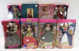 8 American Stories & Other Barbie Dolls in Box