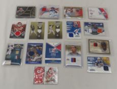 Panini and score Jersey and signature cards.