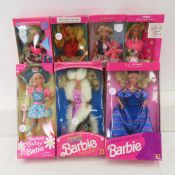 7 Vintage JC Penney & Other LE Barbie Dolls NIB