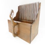 Vintage Wooden Cranberry Picker Rake Scoop