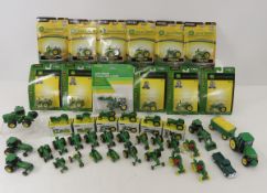 ERTL and Other John Deere 1:64 Tractors