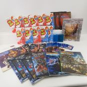 Gaming Books, Star Wars Mint Stamps & More