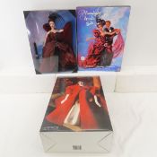 1 Porcelain Silken Flame & Other Barbie Doll