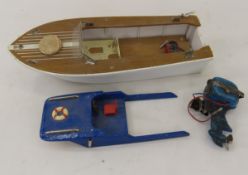 Vintage Lang Craft Model Motor Boat Project 11