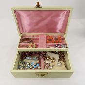 Celluloid Coral Parure & Made in Japan Jewelry