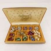 Vintage Austrian Crystal & Other Jewelry