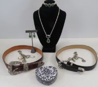 Brighton Jewelry Set, Belt & Ananabella Belt