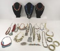 Egyptian, India Brass,Bead and Other Jewelry