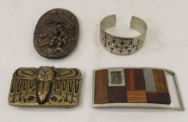 Alaskan Brass Buckle by Raoul & Others