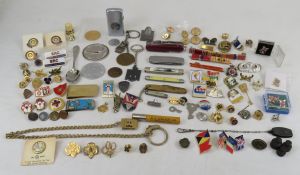 Pocket Knives, Key Chains, Fraternal Pins & More