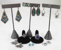 Sterling Silver Jewelry with Stones