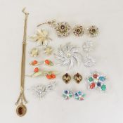 Sarah Coventry Signed Demi-Parures & Brooch