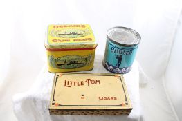 3 Tobacco Tins Little Tom, Bugle Boy, Ogeanic Plug