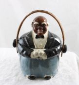 Black Americana Uncle Remus Cookie/Bisquit Jar 8