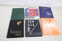 H.S. & College Yearbooks MN, S/C, Iowa & CA