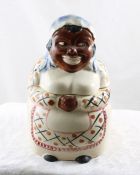 Black Americana Mammy Cookie Jar Made in Japan 10