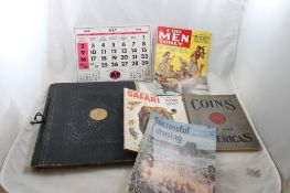 Hollywood Scrapbook, Men's Magazines, Coin Book