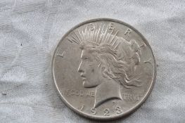 1923 Peace Silver Dollar