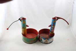 2 Ohio Art Water Pumps F B Peat & E E Hileman