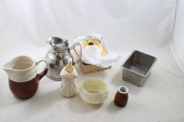 Belleek Cream/Sugar, Clown Stamp Moistener, & More
