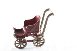 Cast Iron Baby Stroller Buggy 3 1/2