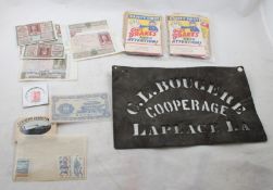 Misc. Collectible Stamps, Currency, Sweepstakes+
