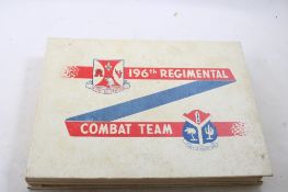 1951 196th Regimental Combat Team H/C Book