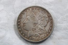 1881 S Morgan Silver Dollar