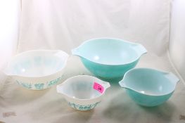 Pyrex Nesting Bowls Amish Butterprint Cinderella