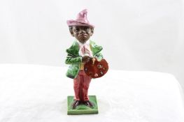 Black Americana Artist/Painter Figurine 6 1/2