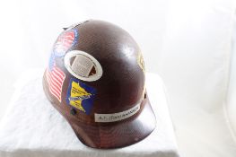 MSA Fiberglass Skullgard Hardhat L-10 Size Medium