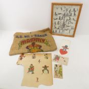 Black Americana Potato Sack, Trade cards, Ephemera
