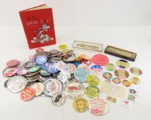 Pin Backs, Pen Set, Mr. Zip Book & More