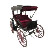 Antique Horse Drawn Surrey Carriage by Northwestern Mfg Co, WI - refurbished