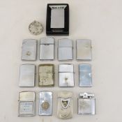 Unused and used lighters- Zippo's and others