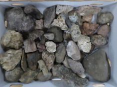 40+ pounds mixed rocks and minerals