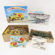 Chevy Van and Messerschmitt Plane models