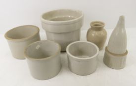 Stoneware Cemetery Vase, crocks and more