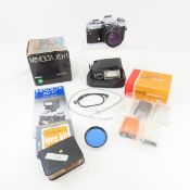 Minolta XD-11 35mm Film Camera with Original Box