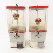 2 Antique KOMET 5¢ Candy Vending Machines