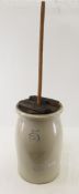 5 Gallon Red Wing Union Stoneware Butter Churn