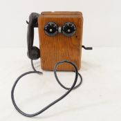 Western Electric Company Wall Crank Telephone