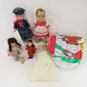 Googly Eye Dutch Girl & Boy and Other Dolls