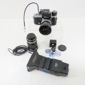 Nikon F2 35mm Film Camera with accessories