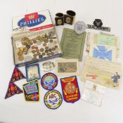 Military Insignia, Bowling Patches & Ephemera